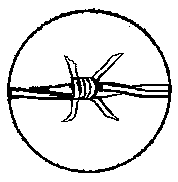 4 pt Barb Wire-Dom. Class 3